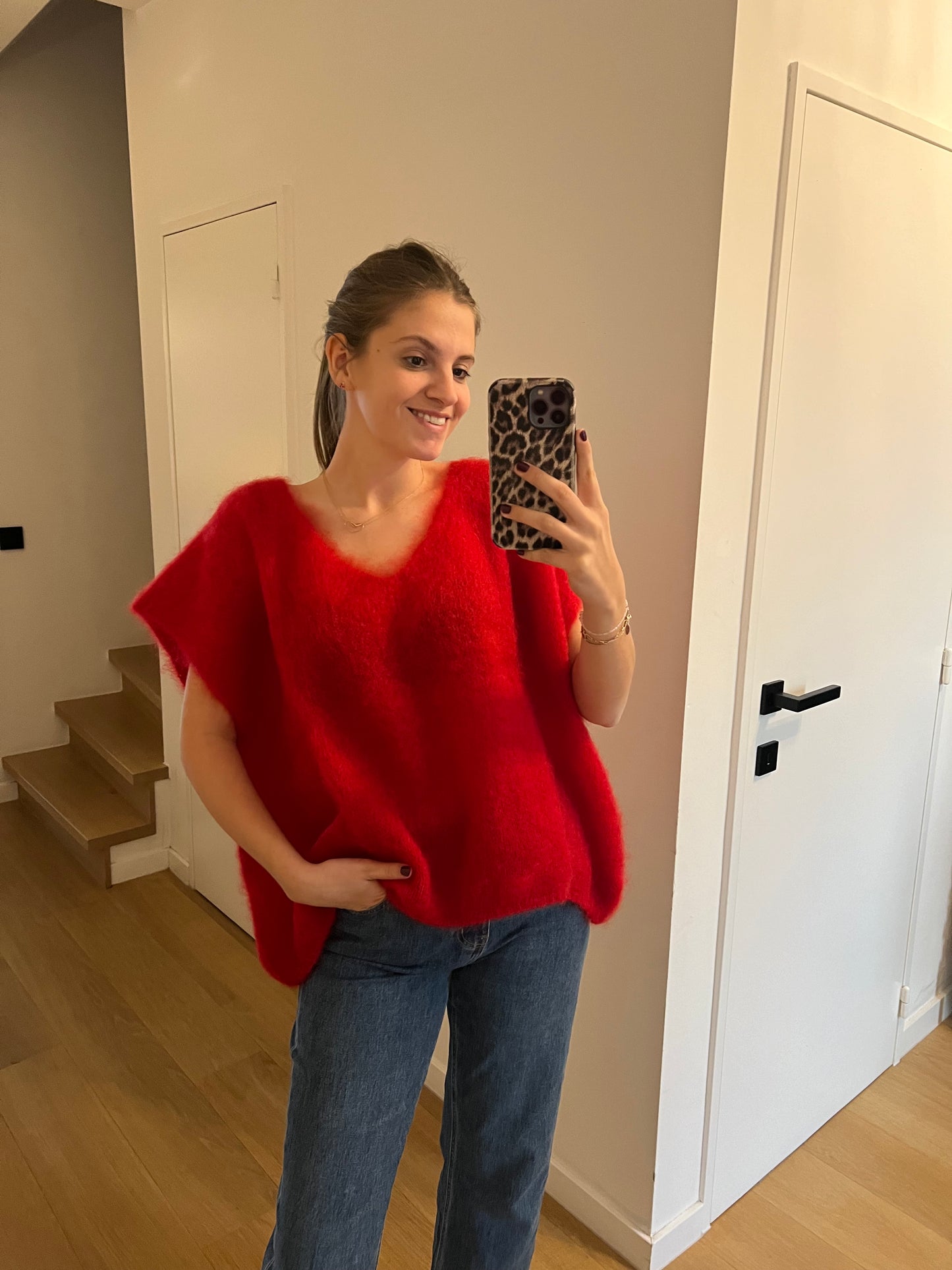 MOHAIR KNIT ROOD