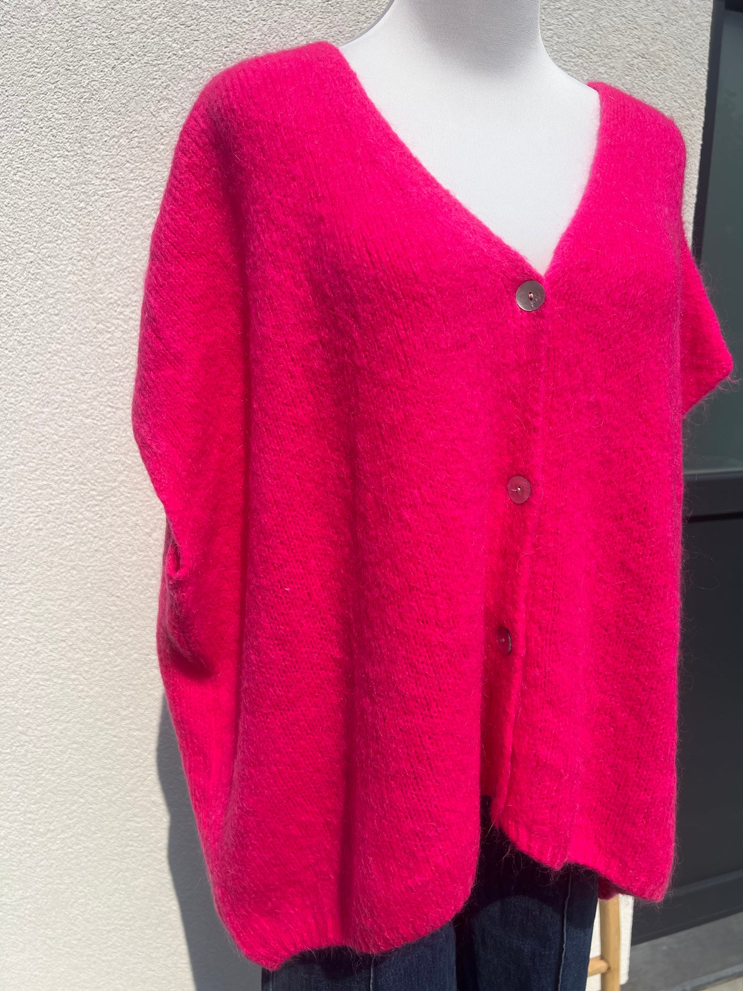 MOHAIR KNIT FELROOS